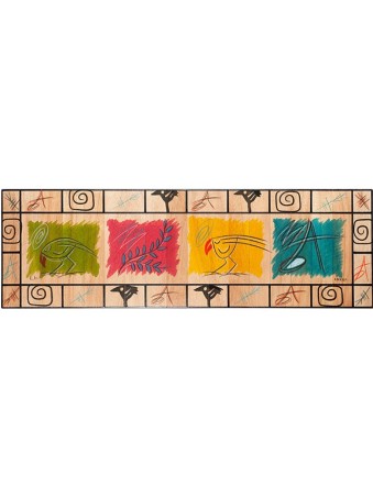 Palette d'artistes de chemin de table par Kakadu Art | Décorations de table