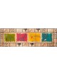 Palette d'artistes de chemin de table par Kakadu Art | Décorations de table