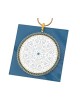 Ester Shahaf Blue Glass Hebrew Home Blessing | Jewish Gift from Israel