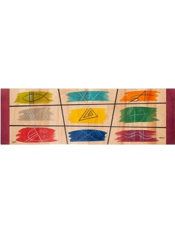 Table Runner Domino by Kakadu Art | Table Decorations