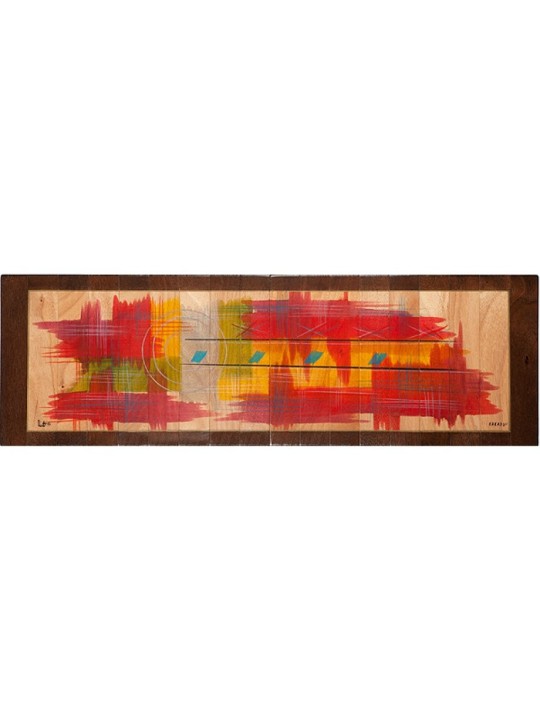 Chemin de table abstrait par Kakadu Art | Décorations de table