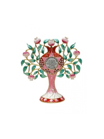 Gleaming Free Standing Enamel Pomegranate Tree ... | Table Decorations