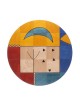 Tapis de sol rond Forma par Kakadu Art | Décorations de maison