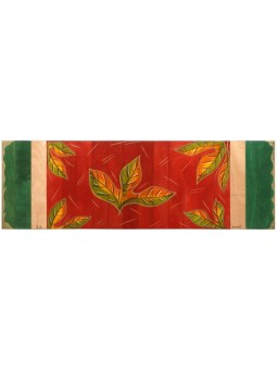 Table Runner Red Leaves by Kakadu Art | קישוטי שולחן