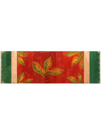 Table Runner Red Leaves by Kakadu Art | קישוטי שולחן
