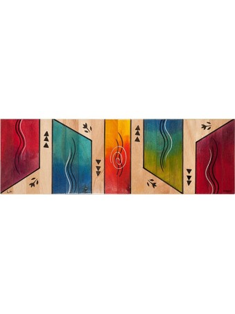 שולחן רץ Ikat מאת Kakadu Art | קישוטי שולחן
