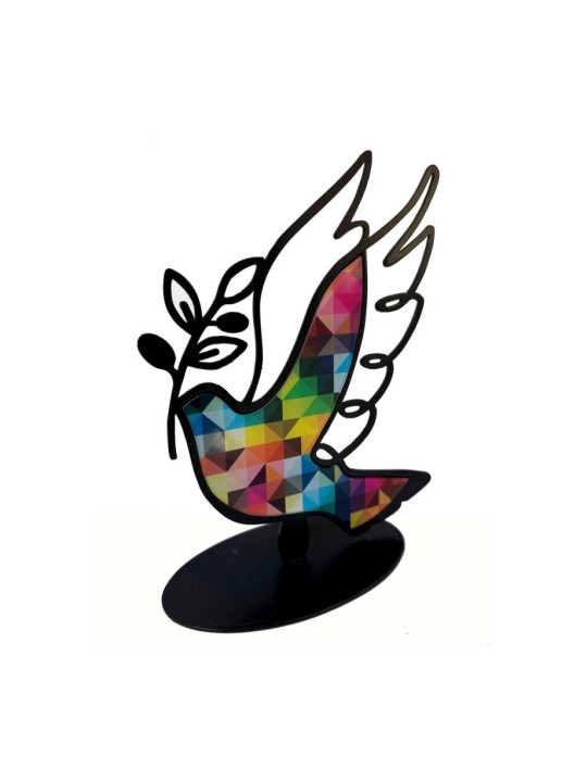 Table ou Etagère Design Iris Sculpture Colorée D... | Décorations de table