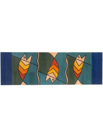 Chemin de table Yinish Yangish par Kakadu Art | Décorations de table
