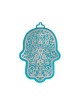 Yair Emanuel Wall Hamsa Overlay of Cutout Pomeg... | Hamsas par Emanuel