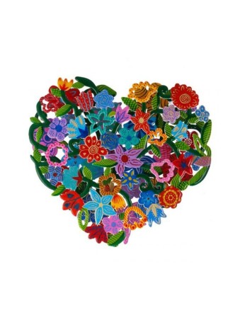 Yair Emanuel Heart Shape Wall Hanging Do... | Wall Hangings by Emanuel