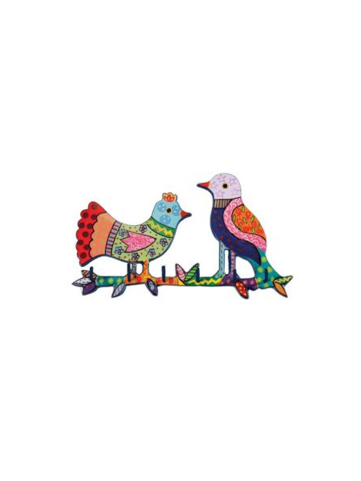Yair Emanuel Hand Painted Wall Hanging w... | Wall Hangings by Emanuel