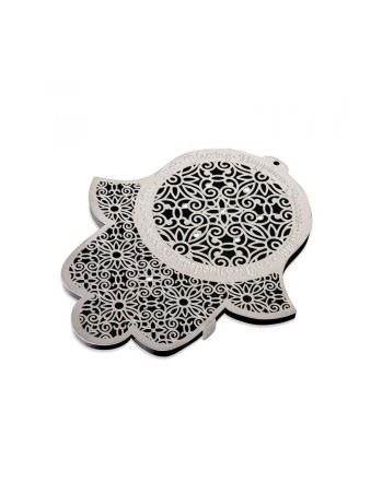 Dorit Judaica Wall Hamsa with Lace Design Crystals En... | Hamsa Hands