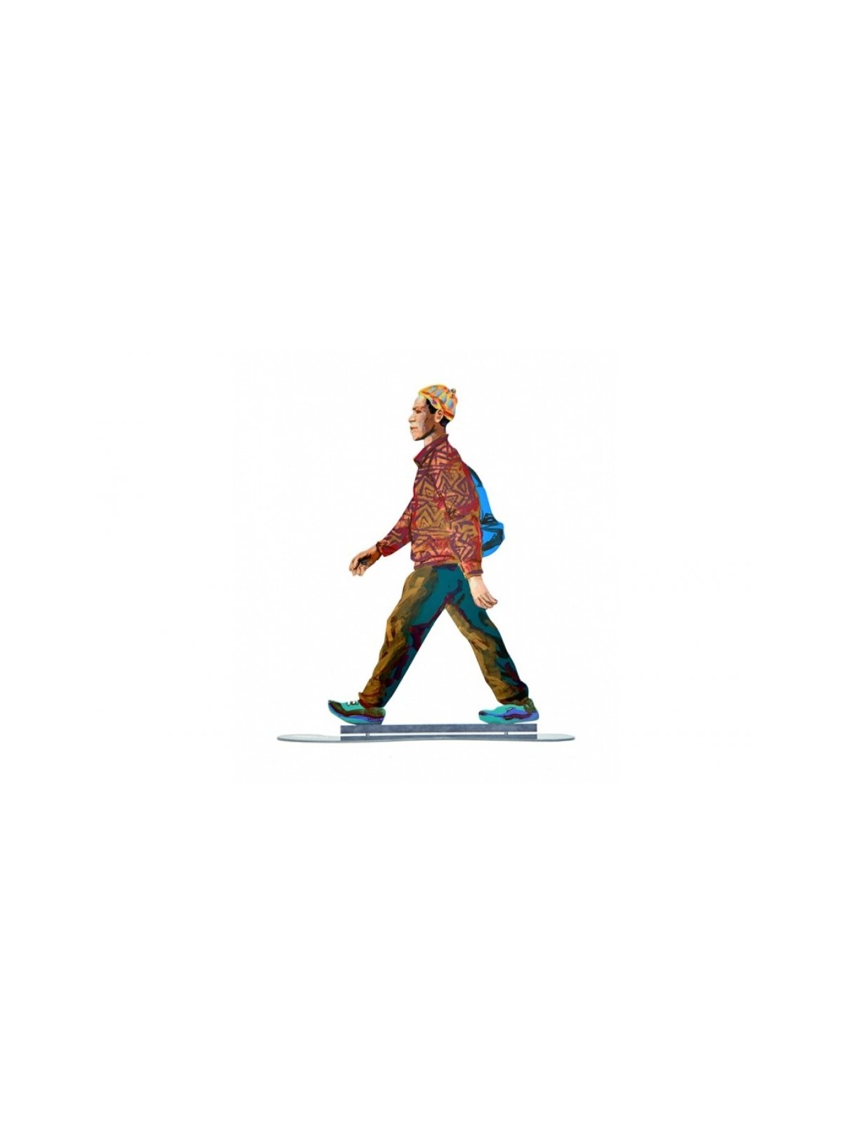 David Gerstein Free Standing Double Sided Urban... | House Decorations