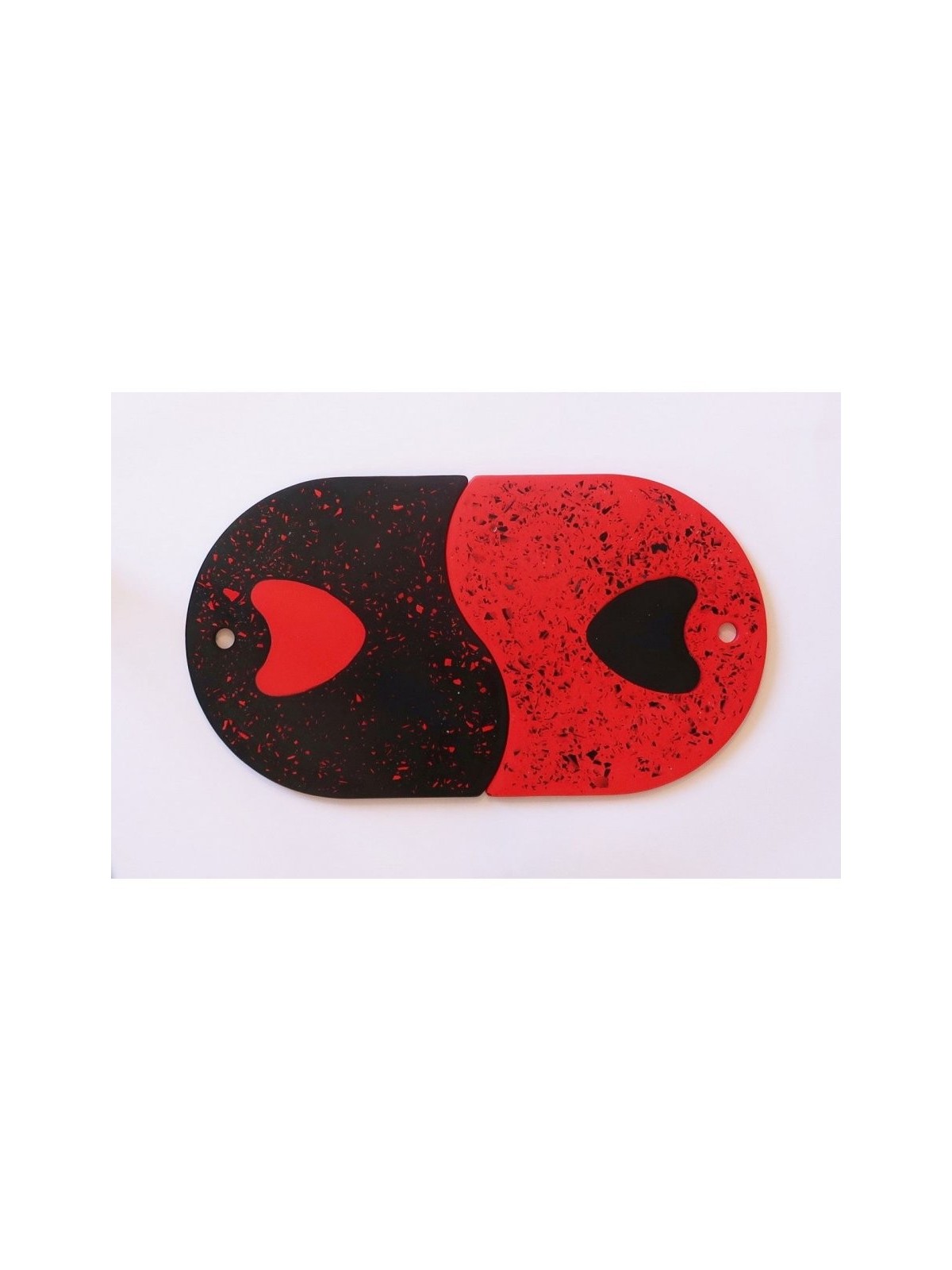 Graciela Noemi Handcrafted Pair of Trivets Terr... | Table Decorations