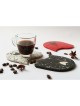Graciela Noemi Paire de dessous de verre fabriqués à la main Ter... | Décorations de table