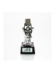 Small Figurine on Wood Base Moses and the Ten Commandments | Figurines