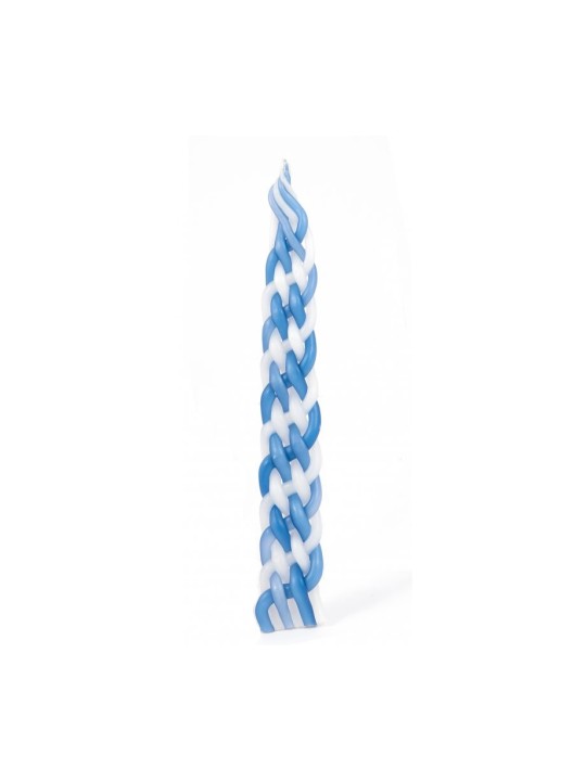 Bougie Havdalah tressée en cire de paraffine faite à la main Bl... | Bougies de la Havdala