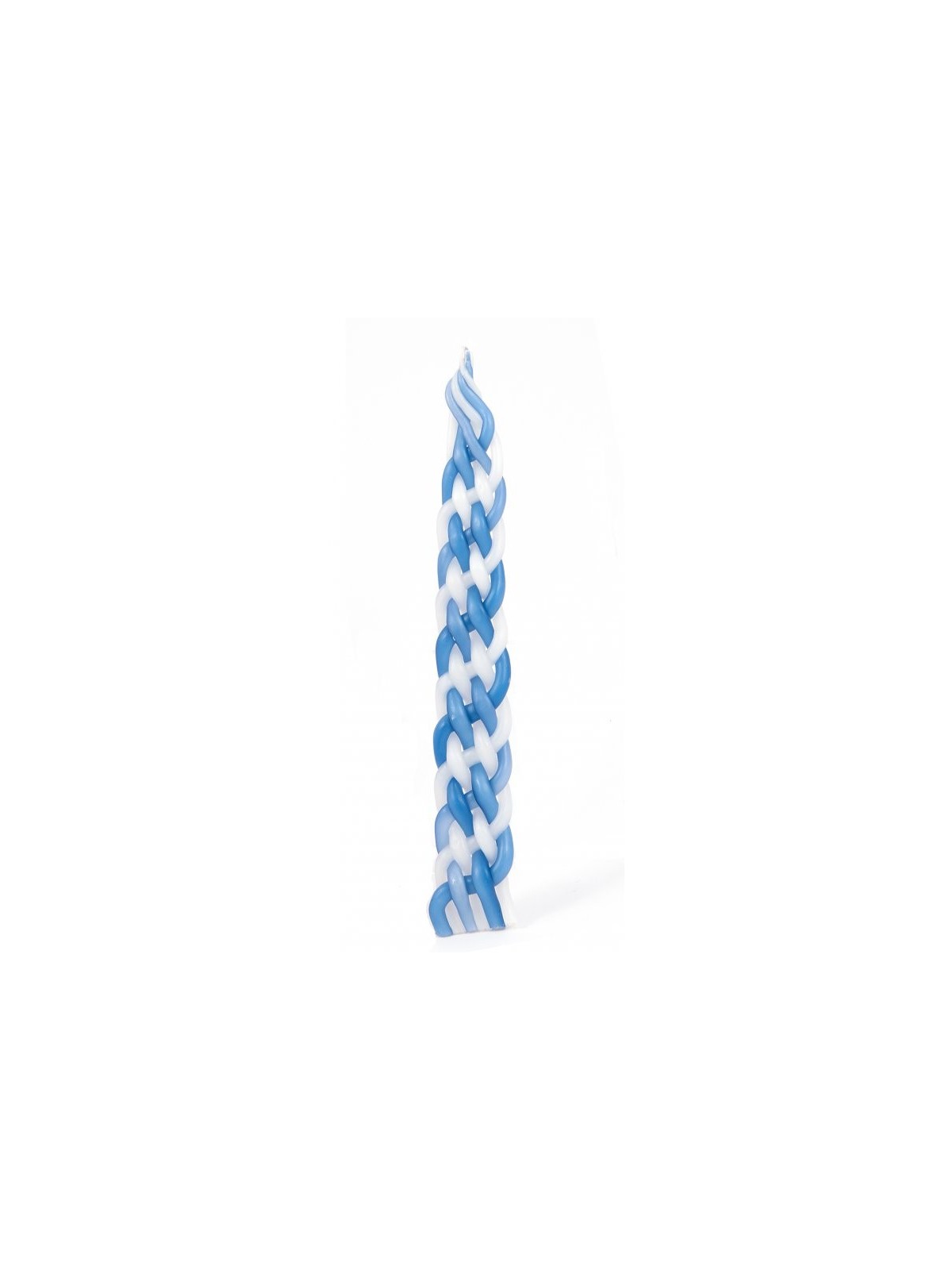 Bougie Havdalah tressée en cire de paraffine faite à la main Bl... | Bougies de la Havdala