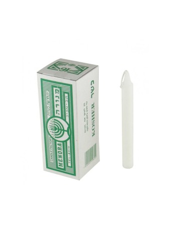 Bougies traditionnelles casher Shabbat 16 dans une boîte | Bougies de sabbat