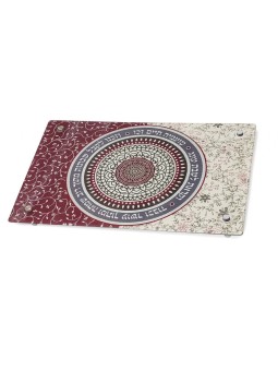 Tableau Challah surélevé en verre trempé Dorit Judaica... | Planches à Challah