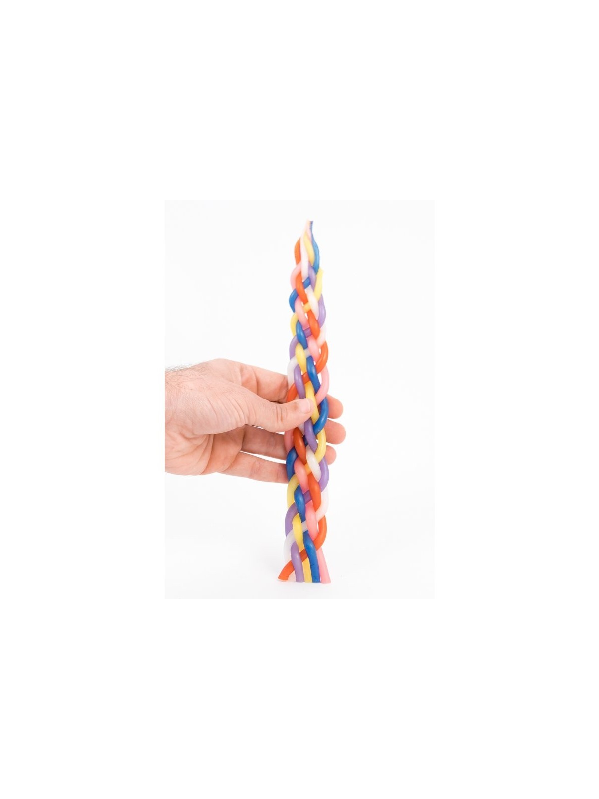 Handmade Braided Paraffin Wax Havdalah Candle Co... | Havdalah Candles