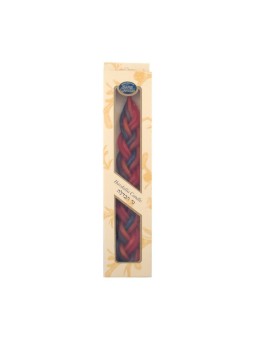 Handcrafted Beeswax Braided Havdalah Candle Wide... | Havdalah Candles