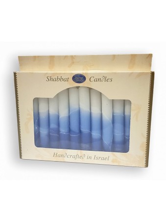 Bougies décoratives faites à la main en Galilée Shabbat Blanc... | Bougies de sabbat