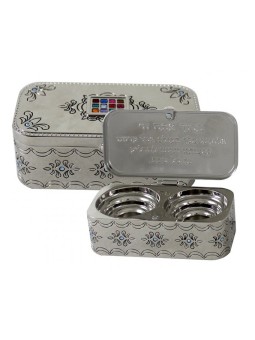 Bougeoirs de Voyage Compacts en Boîte Nickel %96... | Bougeoirs de voyage
