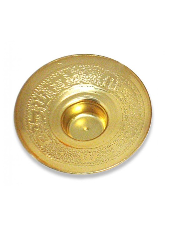 Insert de bougie en laiton couleur or décoratif | Inserts pour bougies et huiles