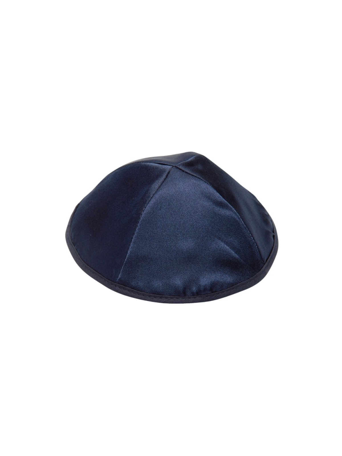 Kippa en satin bleu foncé | Kippa en satin