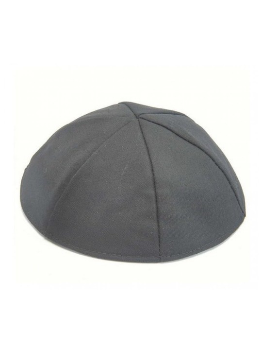 Black Terylene Kippah | Terylene Kippah