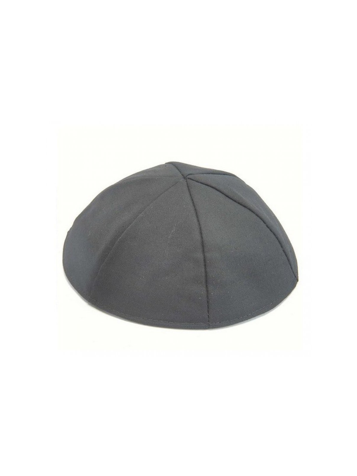 Kippa en térylène noir | Kippa en térylène