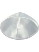 Ruban blanc kippa en satin blanc autour de la base | Kippa en satin
