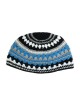 Frik Kippah in Blue Gray and Black Stripes | Frik Kippah