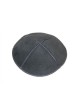 Kippa en daim gris | Kippa en daim