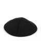 Kippa en tissu noir avec clip attaché | Kippa en tissu
