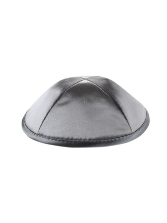 Gray Satin Kippah | Satin Kippah