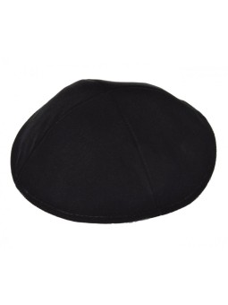 Kippa kippa en velours noir de style plat de qualité supérieure, 4 pièces... | Kippa en velours