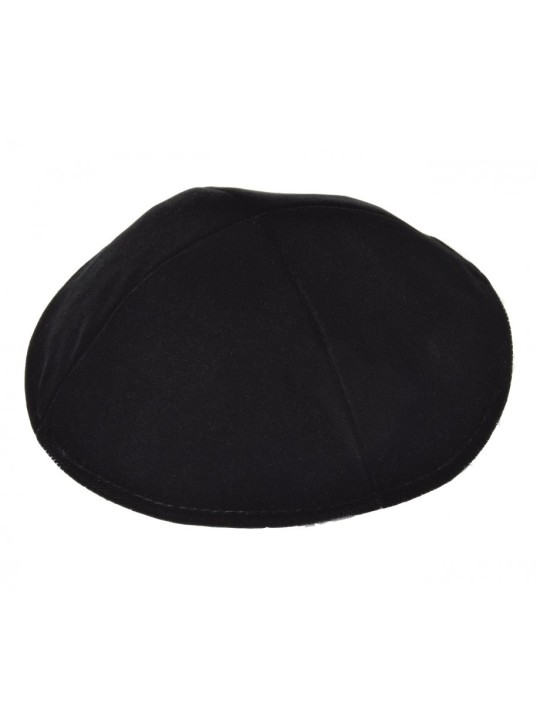 Kippa kippa en velours noir de style plat de qualité supérieure, 4 pièces... | Kippa en velours