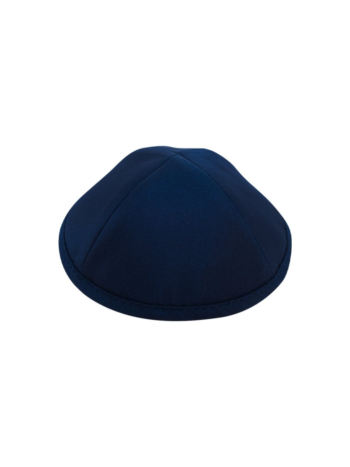 Classic Dark Blue Fabric Kippah | Satin Kippah