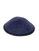 Kippa en velours côtelé avec clip attaché | Kippa en tissu