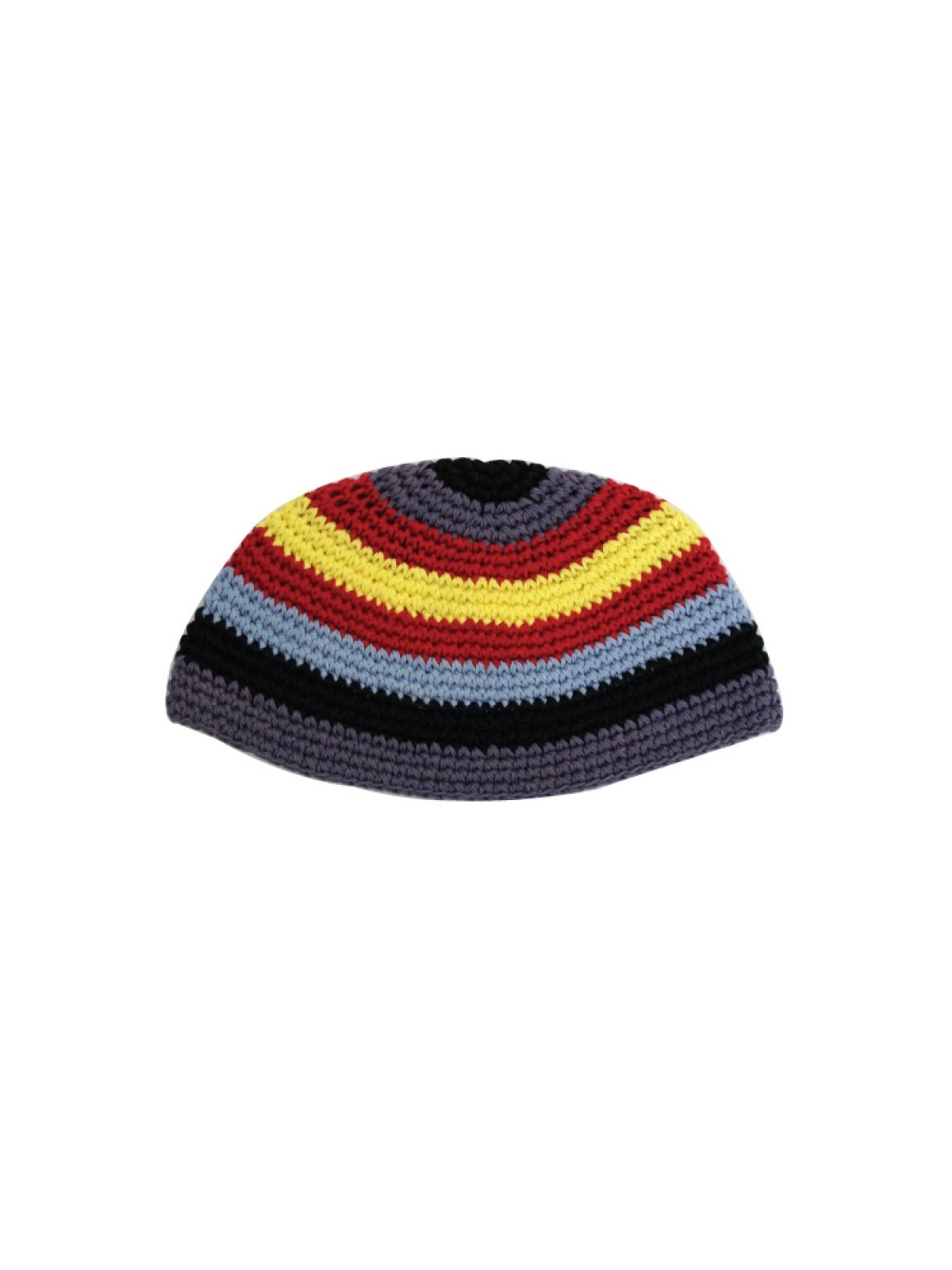 Frik Kippah à larges rayures multicolores | Frik Kippa