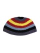 Frik Kippah à larges rayures multicolores | Frik Kippa