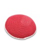 Kippa en coton tricoté à la main marron foncé avec beige... | Kippa tricotée