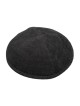 Kippa en velours côtelé gris foncé | Kippa en tissu