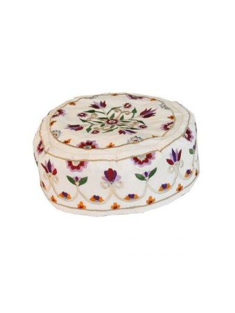 Chapeau Bucharian Brodé Yair Emanuel K... | Kippot et chapeaux par Emanuel