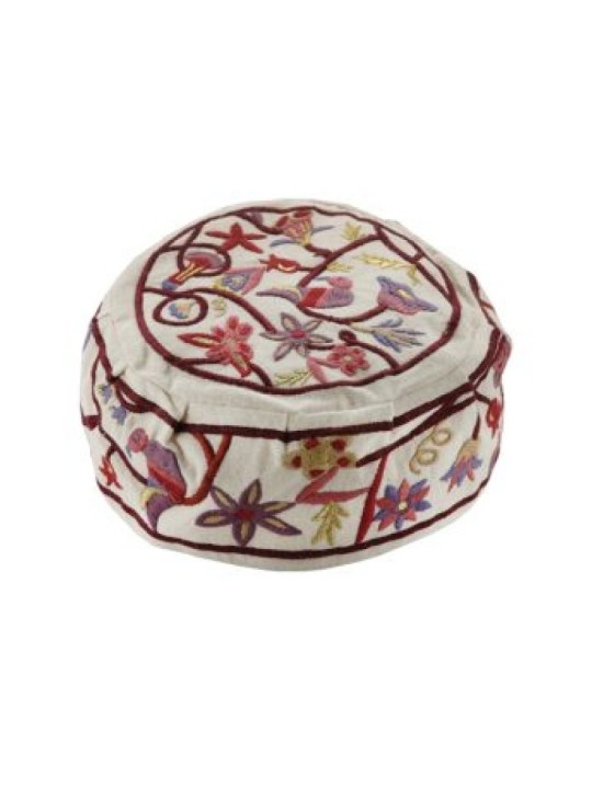 Chapeau Bucharian Brodé Yair Emanuel K... | Kippot et chapeaux par Emanuel