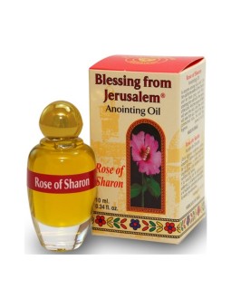 Bénédiction de Jérusalem Rose de Sharon Onction O... | Huile d'onction