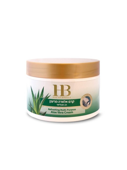 Crème rafraîchissante multi-usages à l'aloe vera HB avec Dead S... | Soins du corps