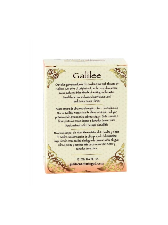 Huile d'onction de Galilée Encens et myrrhe 12 ml | Huile d'onction